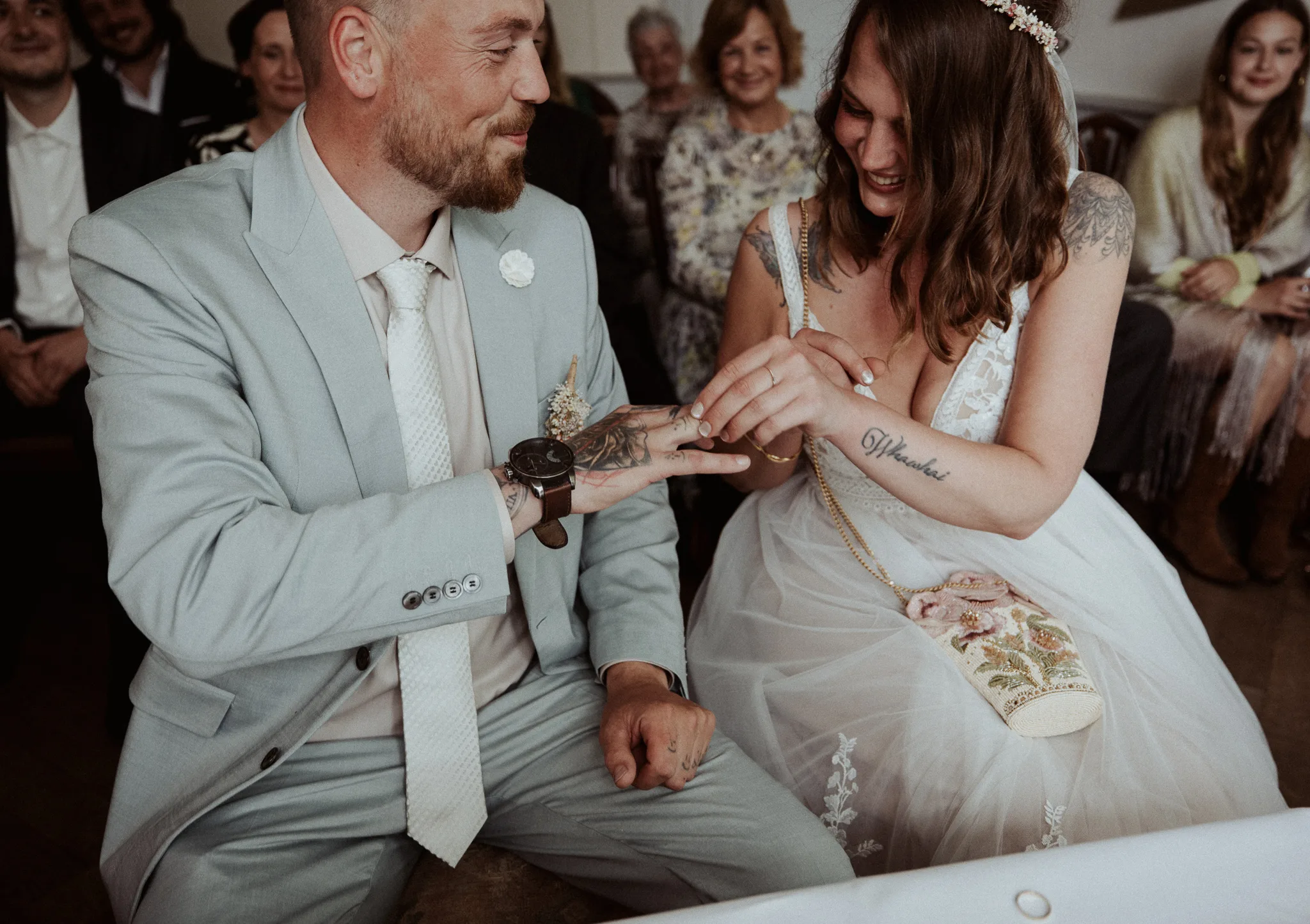 Hochzeit am Café Lindauhof an der Schlei – Die Trauung – K & S (10)