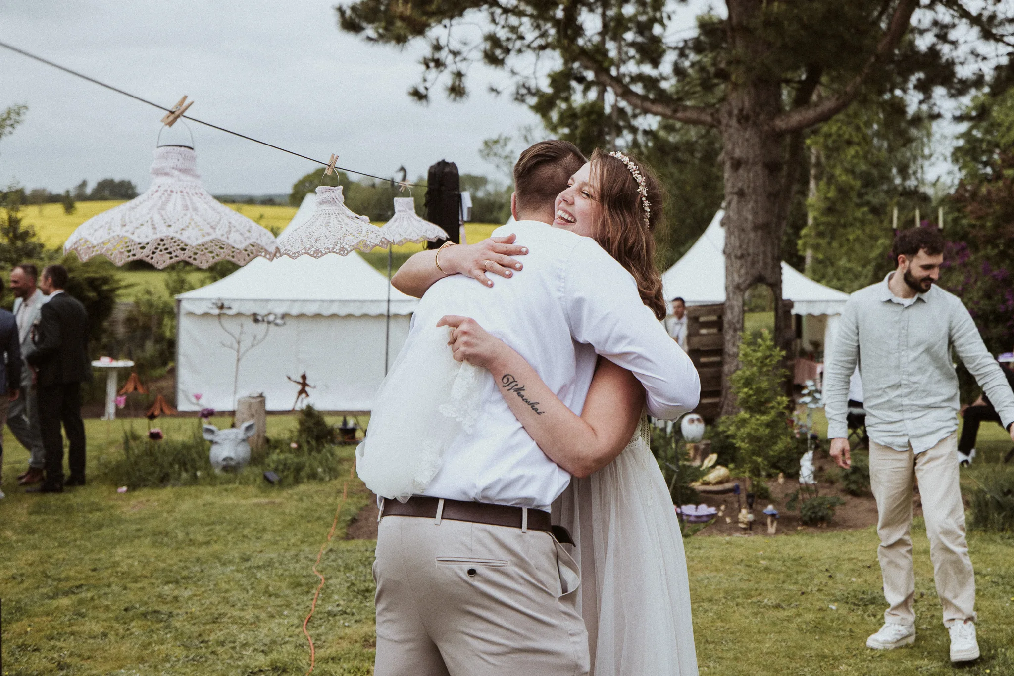 Hochzeit am Café Lindauhof an der Schlei – Der Oldtimer – K & S (43)